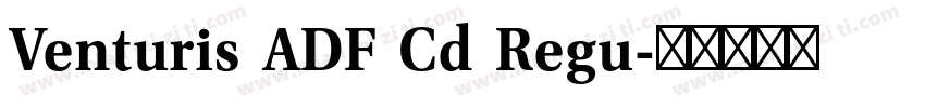Venturis ADF Cd Regu字体转换